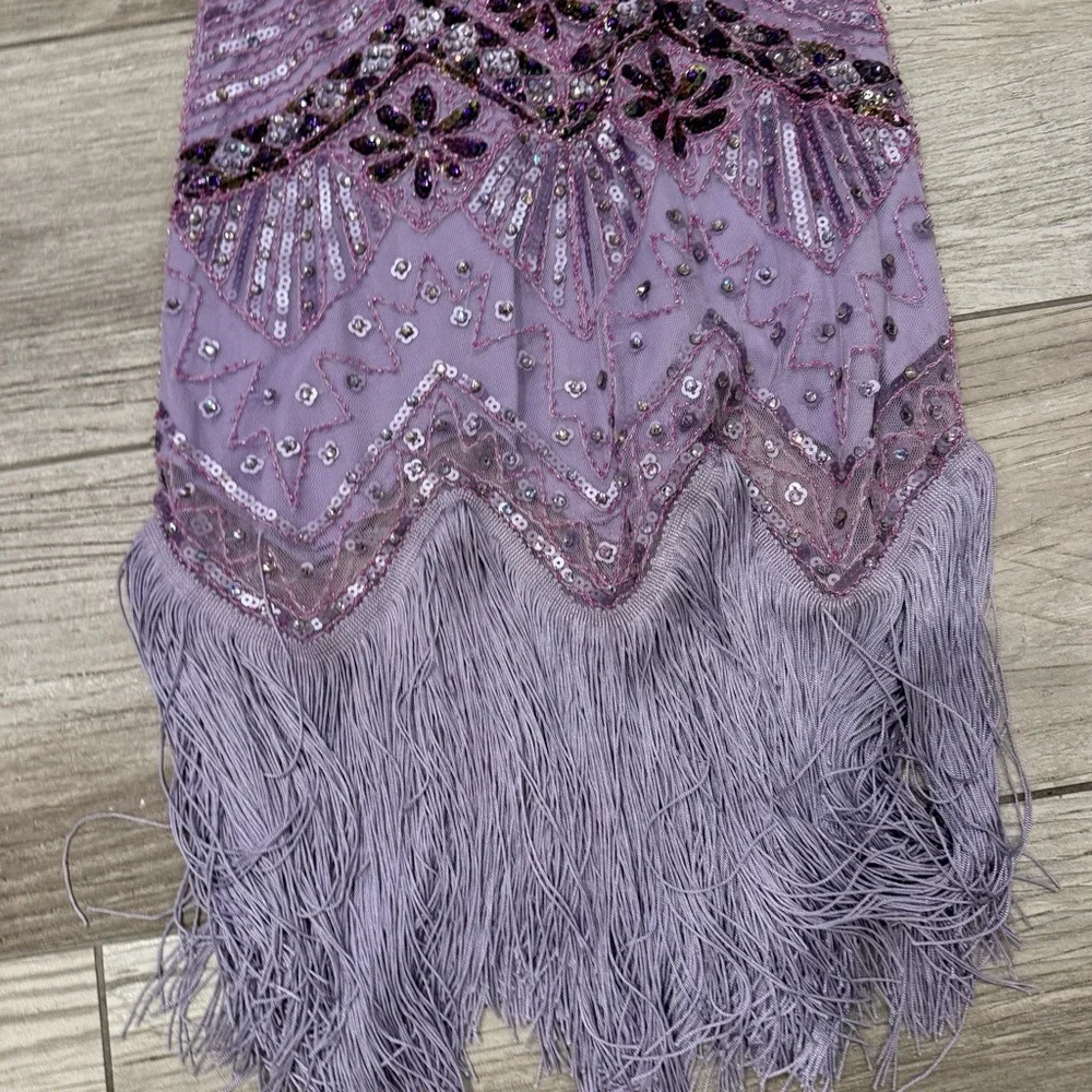 DANCE FLAPPER STYLE TAP COSTUME SIZE 9/10 - Picture 3 of 11
